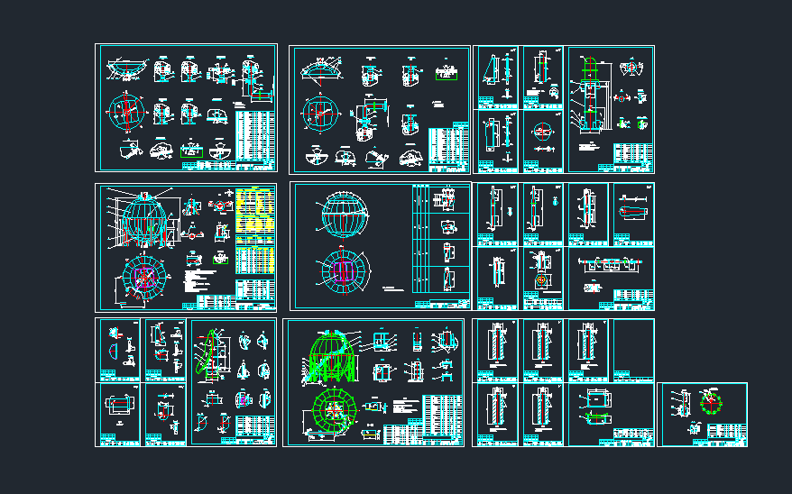 2000m3ȫʩcadDƽ_㲿cadD