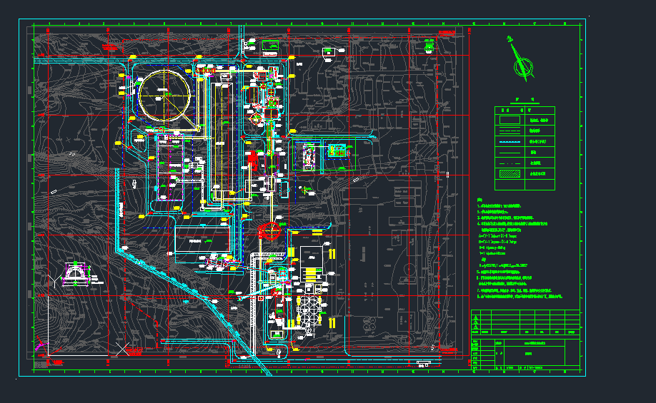 4500td͸ɷˮC(j)еO(sh)cadD