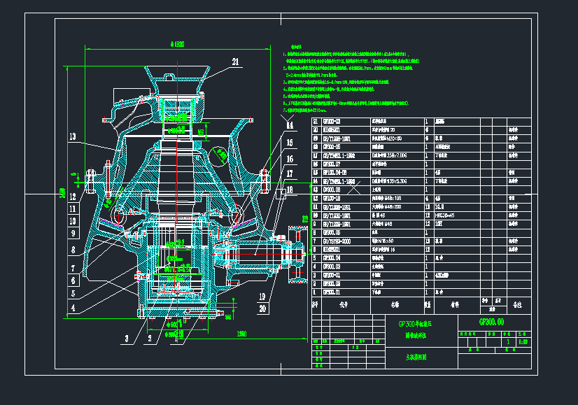 GP300AFCbDCеO(sh)cadD